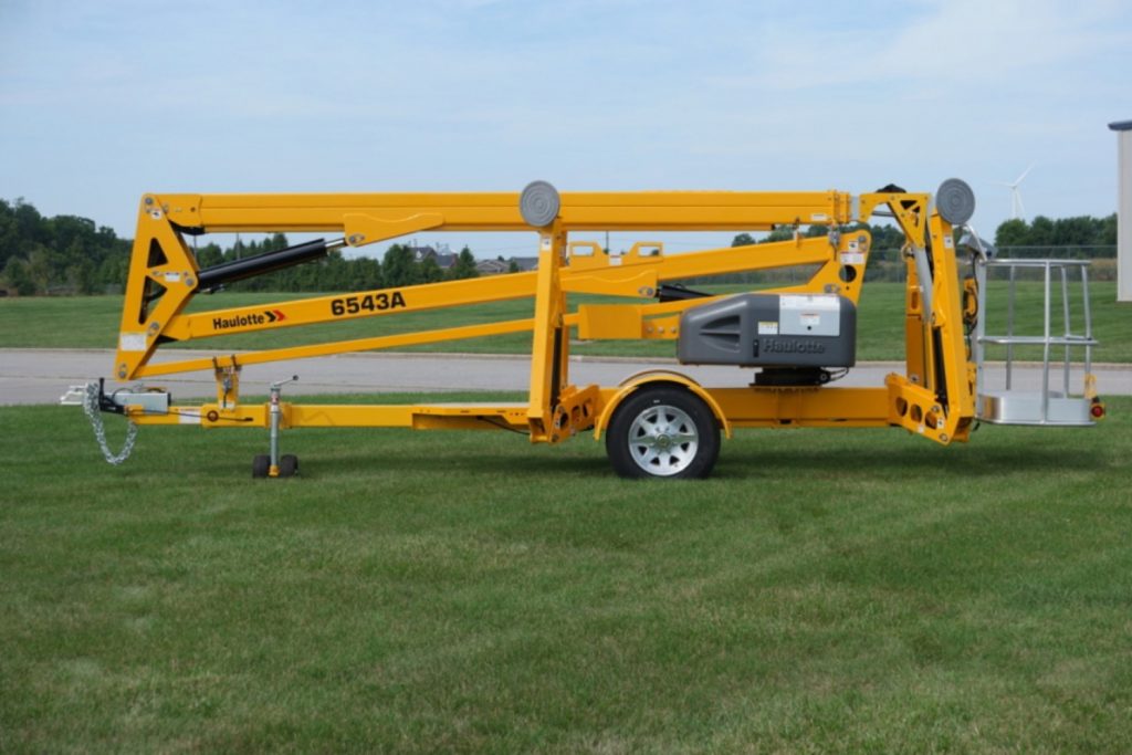 towable boom lift for rent