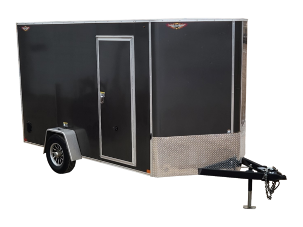 12’x7’ 5,000 GVWR H&H Enclosed Cargo Trailer