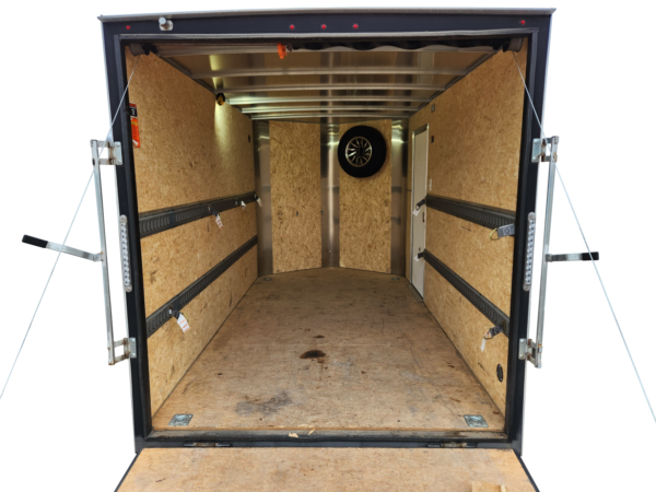 12’x7’ 5,000 GVWR H&H Enclosed Cargo Trailer - Image 2